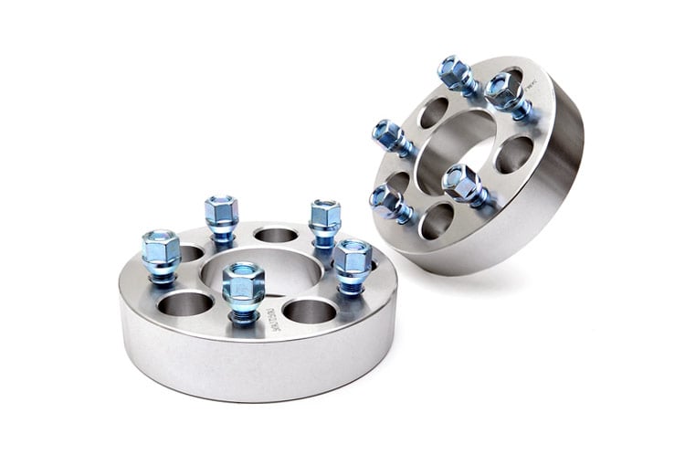 Rough Country (1090) 1.5 Inch Wheel Spacers| 5x4.5 | Jeep Cherokee XJ/Comanche MJ/Wrangler TJ/Wrangler Unlimited