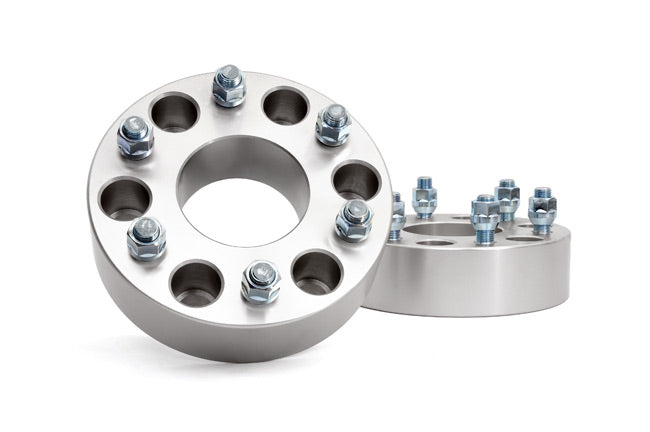 Rough Country (1101) 2 Inch Wheel Spacers | 6x5.5 | Chevy/GMC 1500 Truck & SUV (92-21)