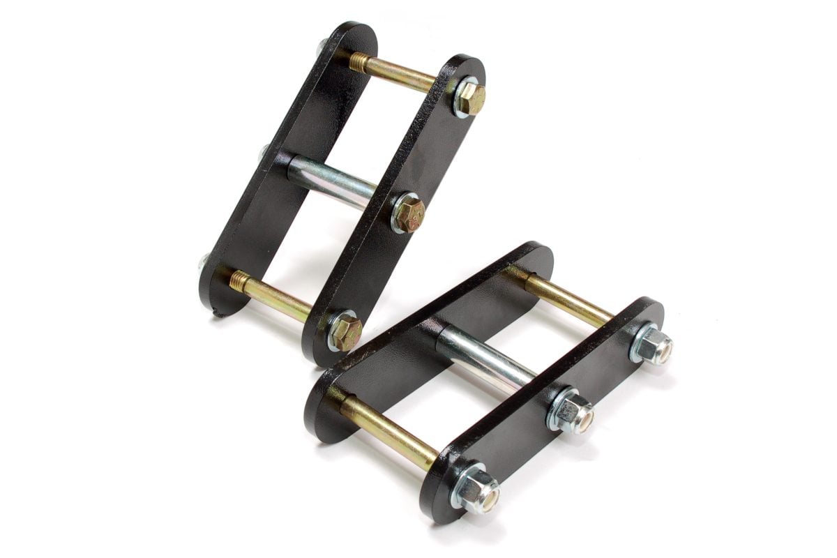 Rough Country (RC0274) Lift Shackles | YJ Stock |CJ RR 0.375 Inch | Jeep CJ (76-86)/CJ 8 Scrambler (81-85)