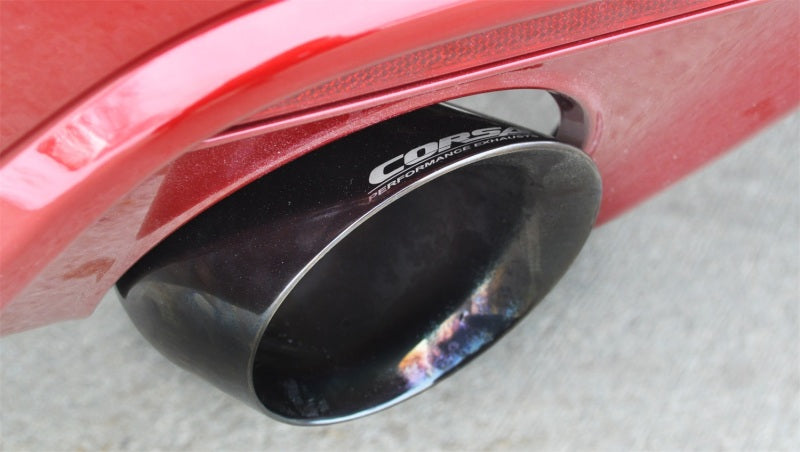 Corsa 2015 Ford Mustang GT Fastback 5.0 3in Xtreme Cat Back Exhaust w/ Dual Black 4.5in Tips