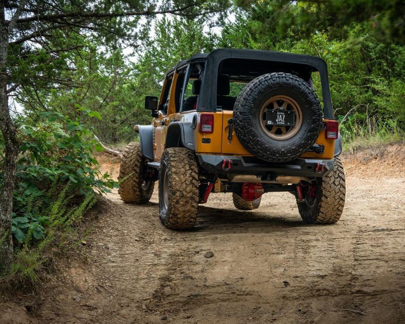 CrawlTek Pyro Mid-Width Rear Bumper | Jeep Wrangler JK