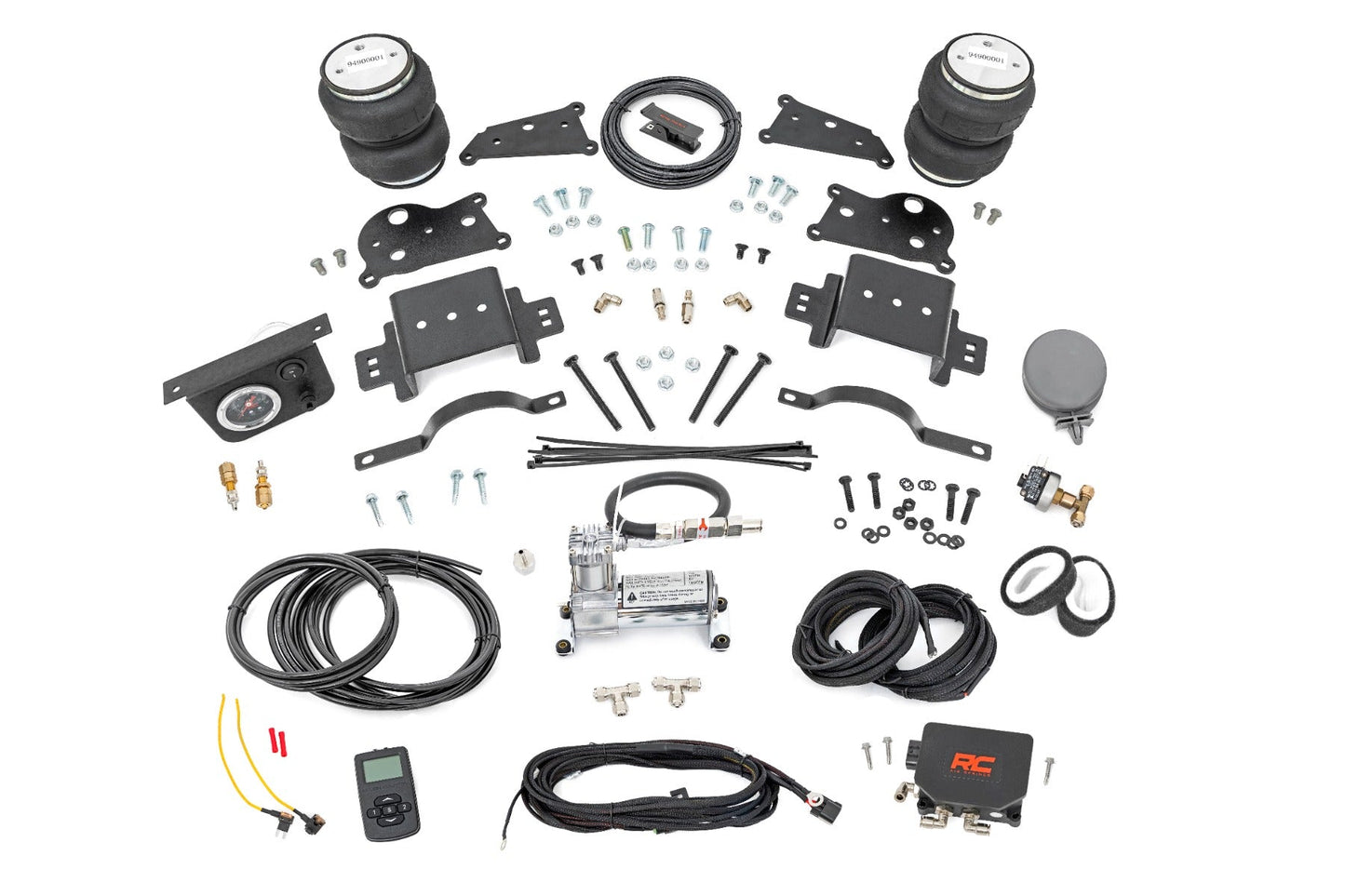 Rough Country (10029WC) Air Spring Kit w/compressor | Wireless Controller | Ram 2500 4WD (2014-2023)
