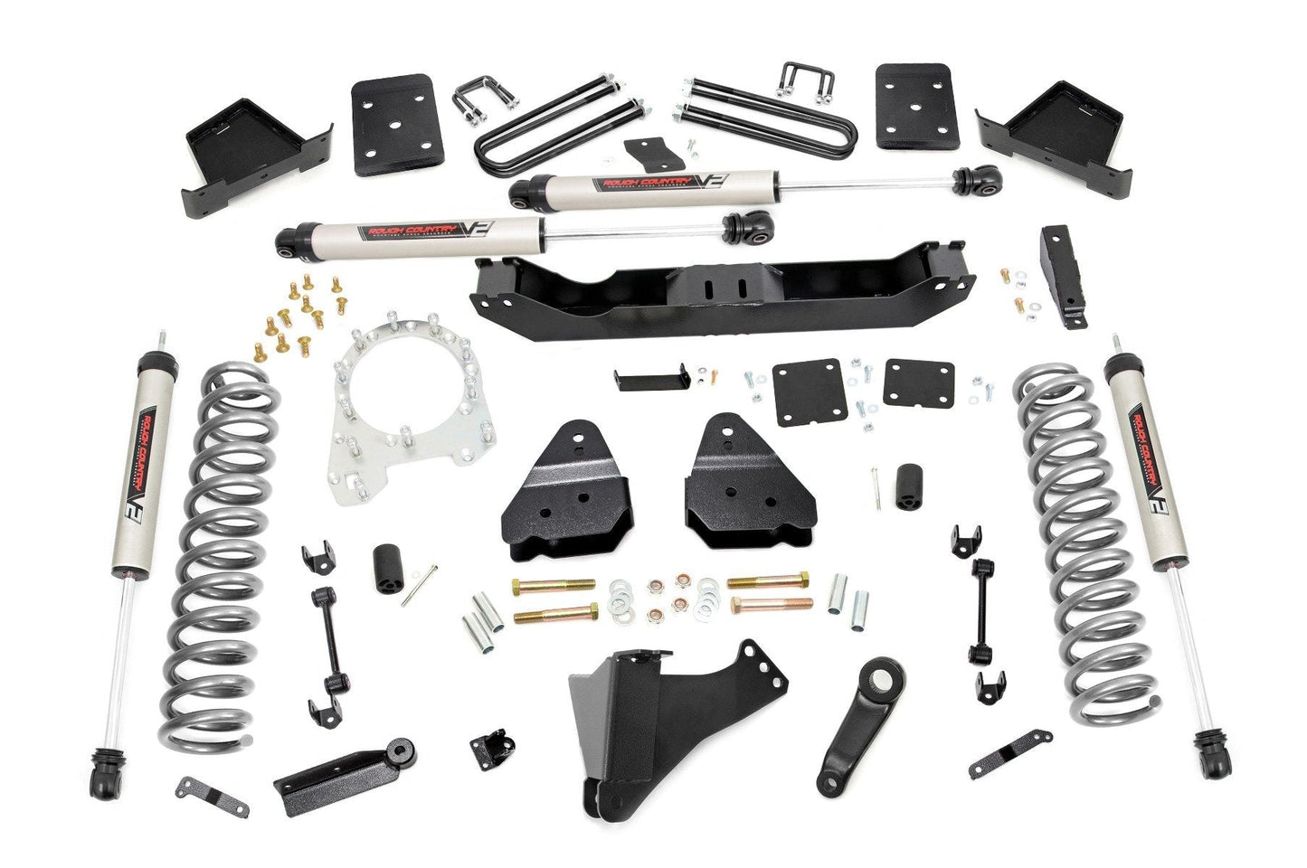 Rough Country (50470) 6 Inch Lift Kit | Diesel | No OVLD  | V2 | Ford F-250/F-350 Super Duty (17-22)