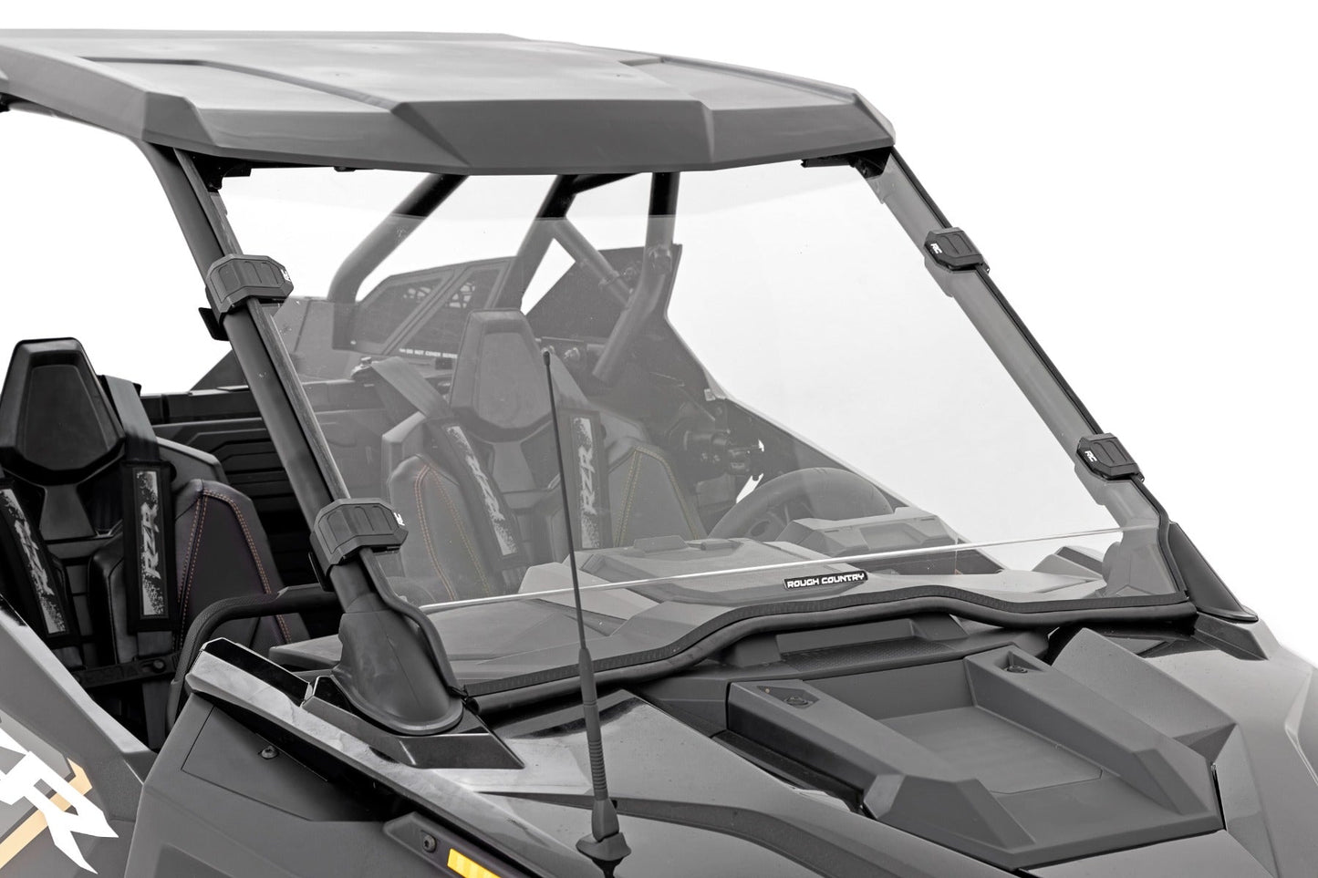 Rough Country (98102010) Full Windshield | Scratch Resistant | Polaris RZR Pro/Turbo R