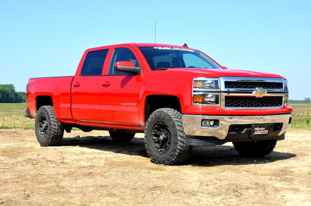 Rough Country (1307) 2 Inch Leveling Kit | Chevy/GMC 1500 Truck (07-18) / SUV (07-20)