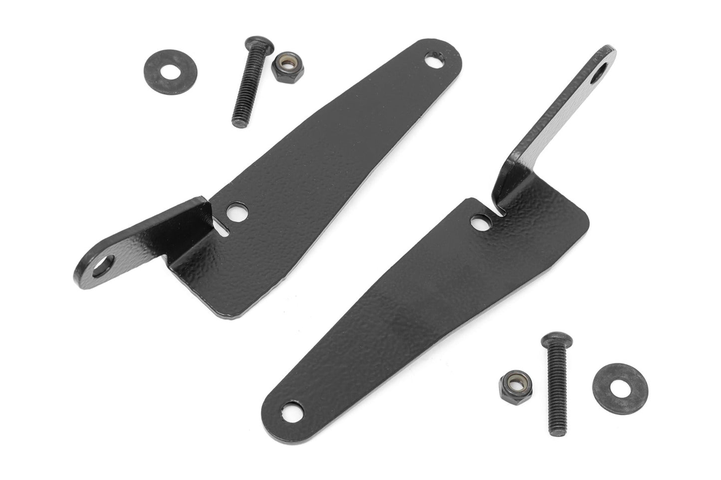 Rough Country (93161) 30" Single Row Light Mount | Front | Black Series | White DRL | Polaris RZR Turbo R 4WD