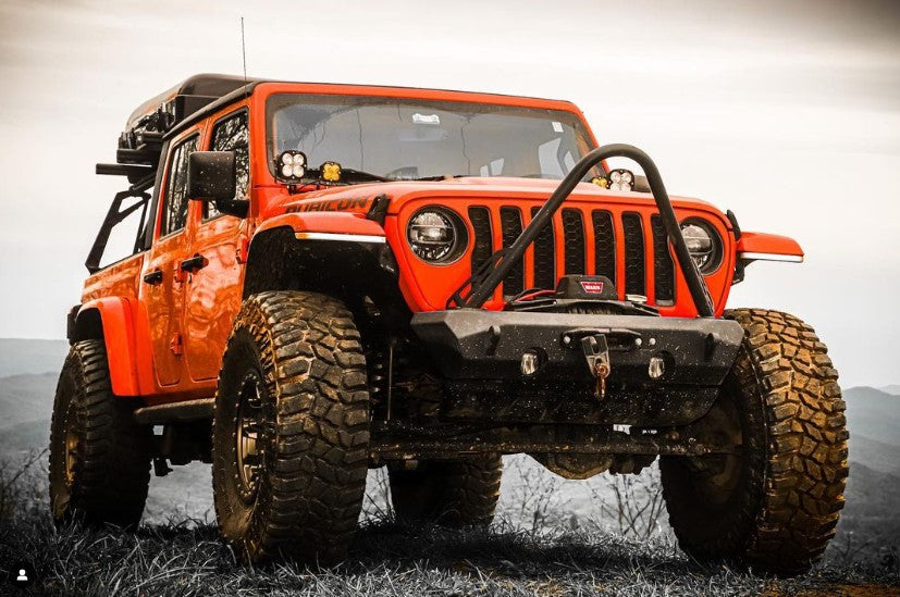 CrawlTek Pyro Stubby Front Bumper | Jeep Wrangler JL and Gladiator JT