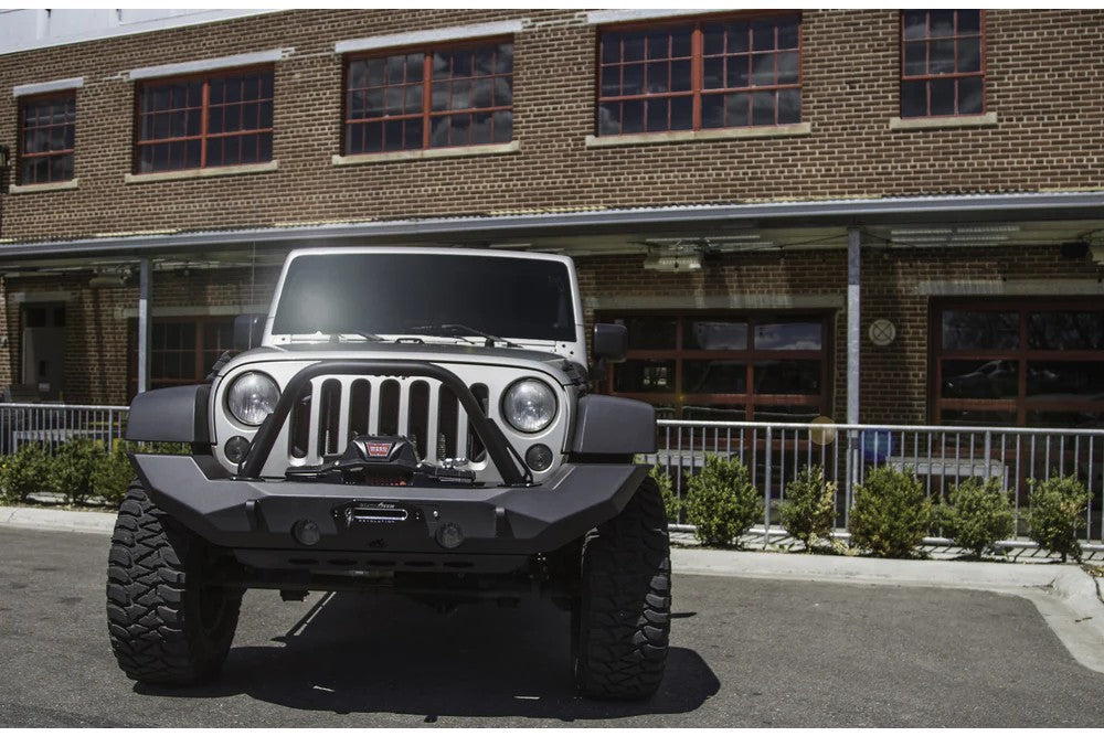 CrawlTek Pyro Full-Width Front Bumper | Jeep Wrangler JK