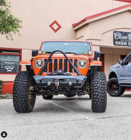 CrawlTek Pyro Stubby Front Bumper | Jeep Wrangler JL and Gladiator JT