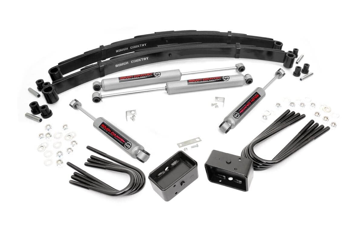 Rough Country (10030) 4 Inch Lift Kit | Chevy/GMC C10/K10 Truck/C25/K25 Truck/Jimmy (69-72)