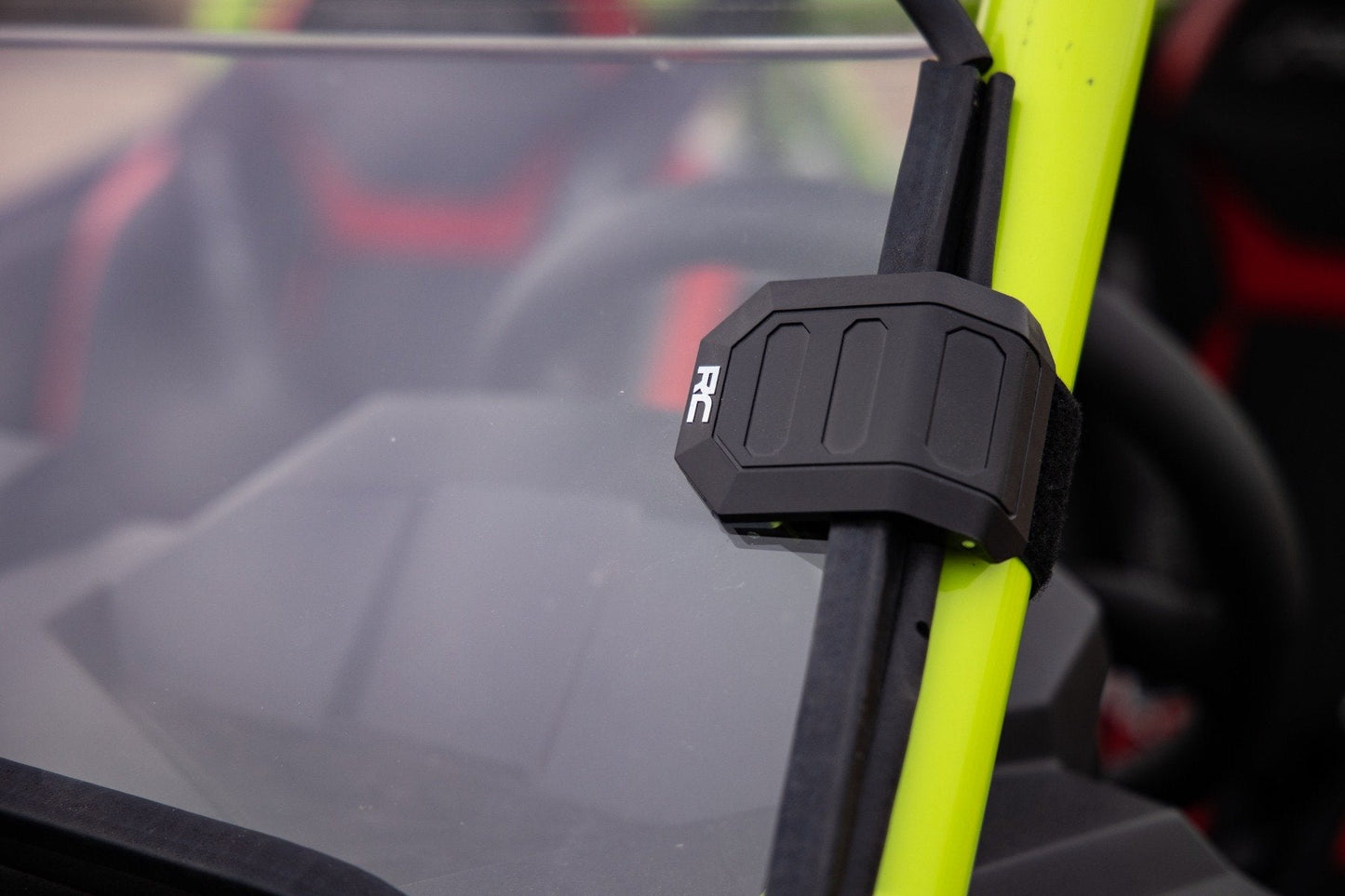 Rough Country (98112111A) Half Windshield | Scratch Resistant | Polaris RZR Turbo S