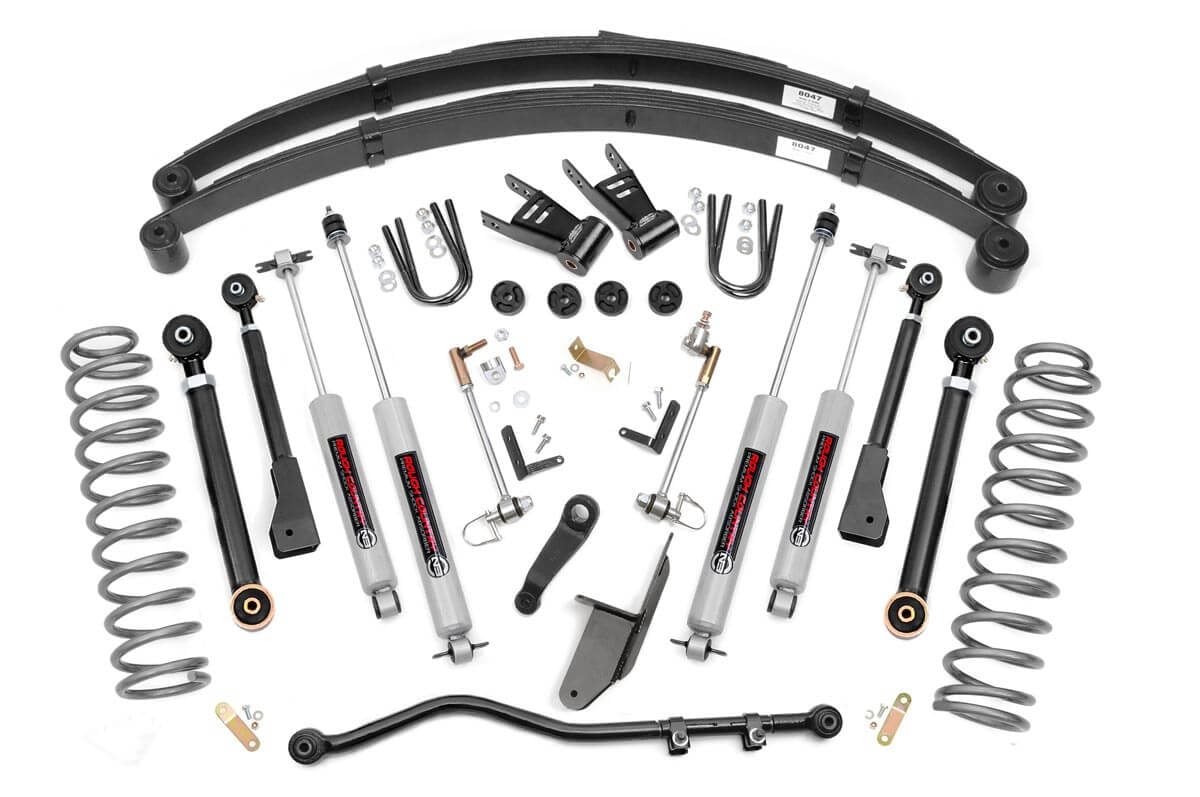 Rough Country (69620) 6.5 Inch Lift Kit | X-Series | Jeep Cherokee XJ 2WD/4WD (1984-2001)