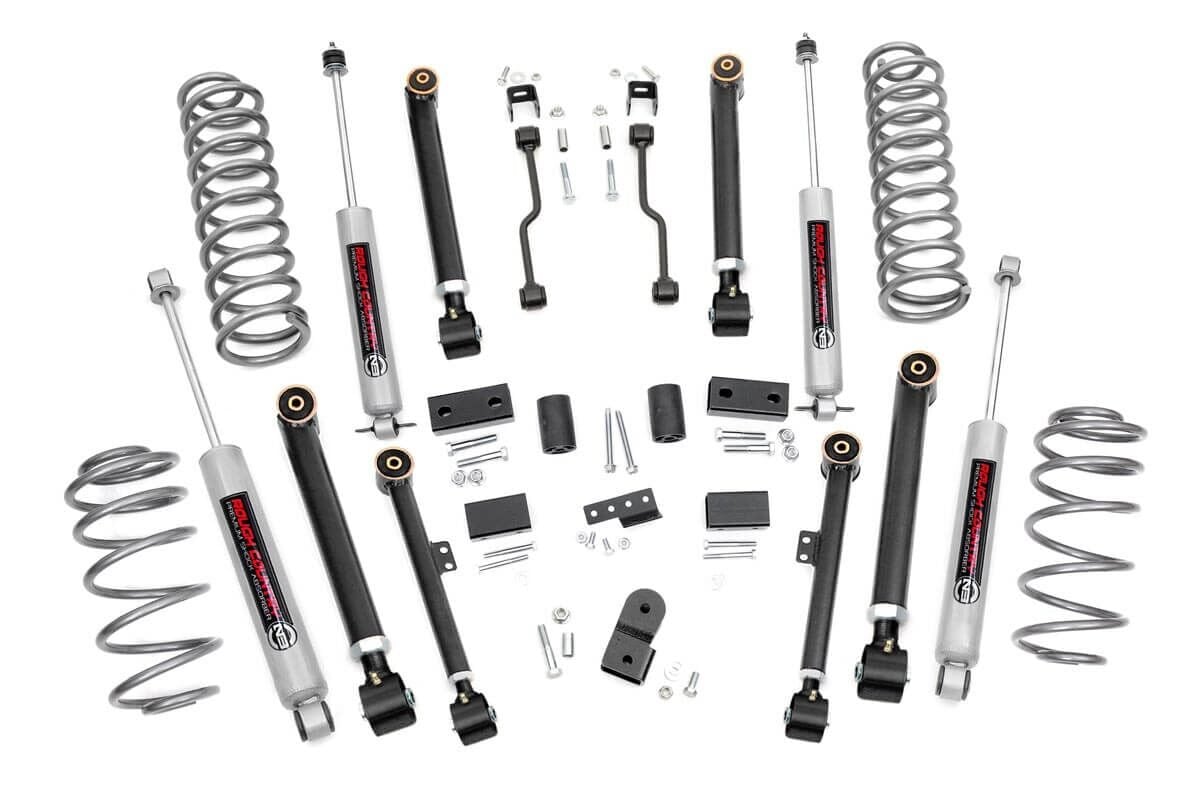 Rough Country (68820) 4 Inch Lift Kit | X-Series | Jeep Grand Cherokee ZJ 4WD (1993-1998)