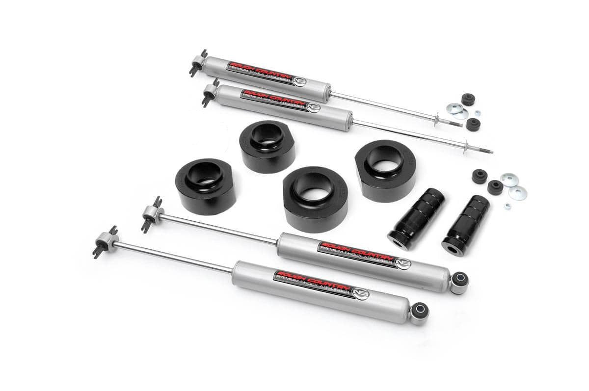 Rough Country (68530) 1.5 Inch Lift Kit | Jeep Grand Cherokee ZJ 4WD (1993-1998)