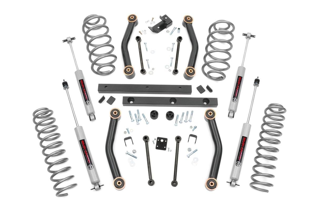 Rough Country (90730) 4 Inch Lift Kit | Jeep Wrangler TJ (03-06)/Wrangler Unlimited (04-06)
