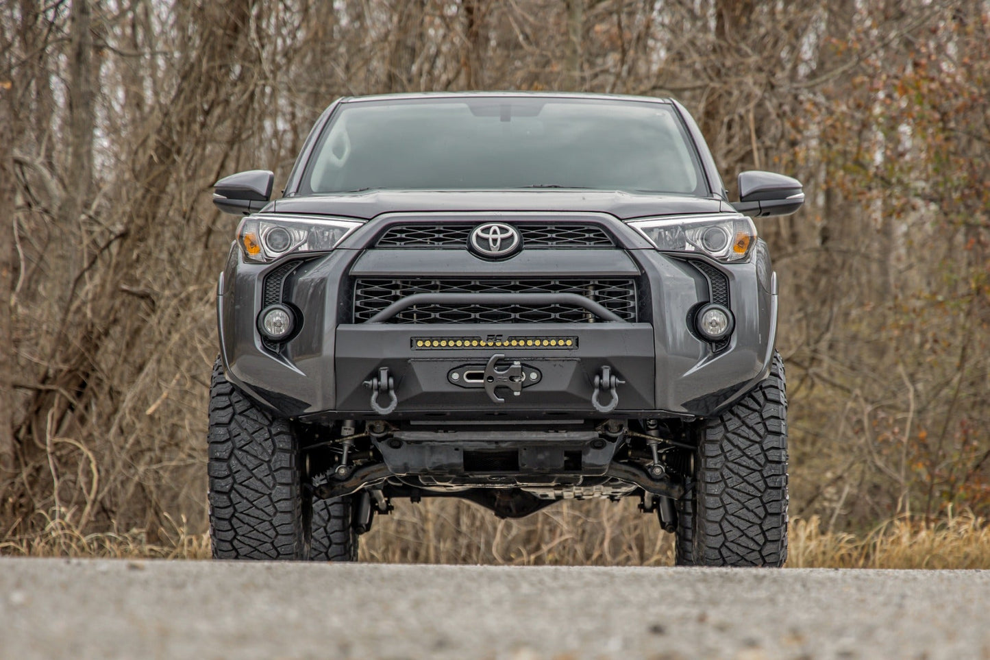 Rough Country (76642) 3 Inch Lift Kit | Upper Control Arms | RR Coils | M1 Struts | Toyota 4Runner (10-23)