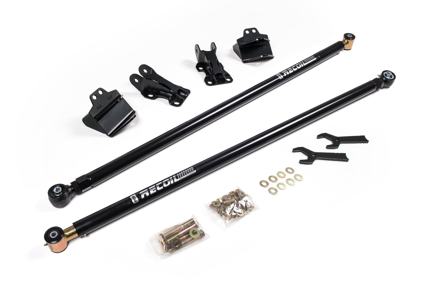 BDS Suspension Recoil Traction Bar Kit | Chevy Silverado and GMC Sierra 2500 / 3500 HD (01-10)