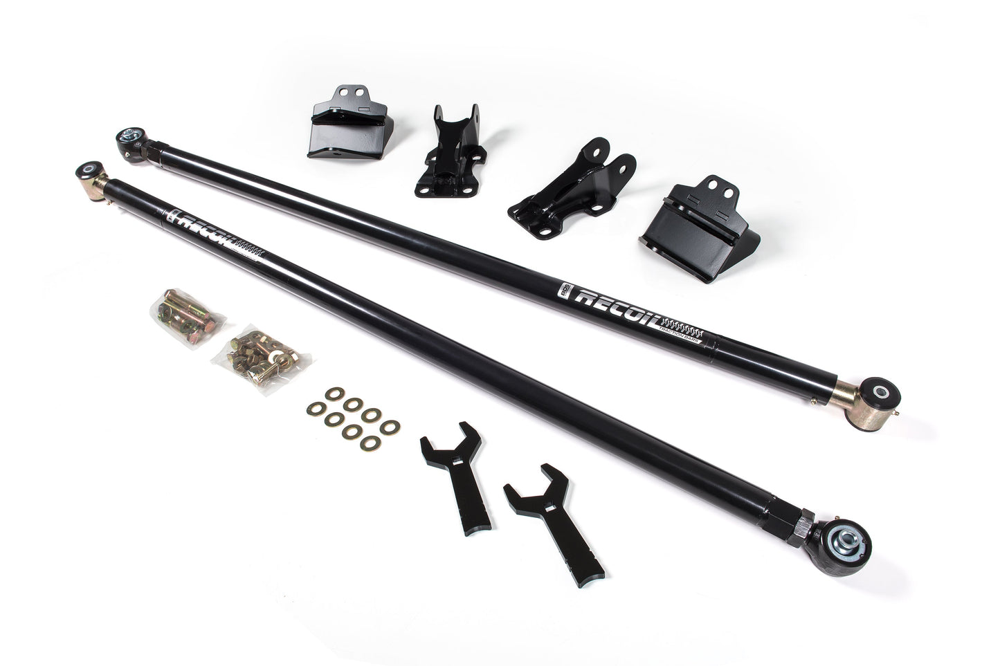 BDS Suspension Recoil Traction Bar Kit | Chevy Silverado and GMC Sierra 2500 / 3500 HD (01-10)