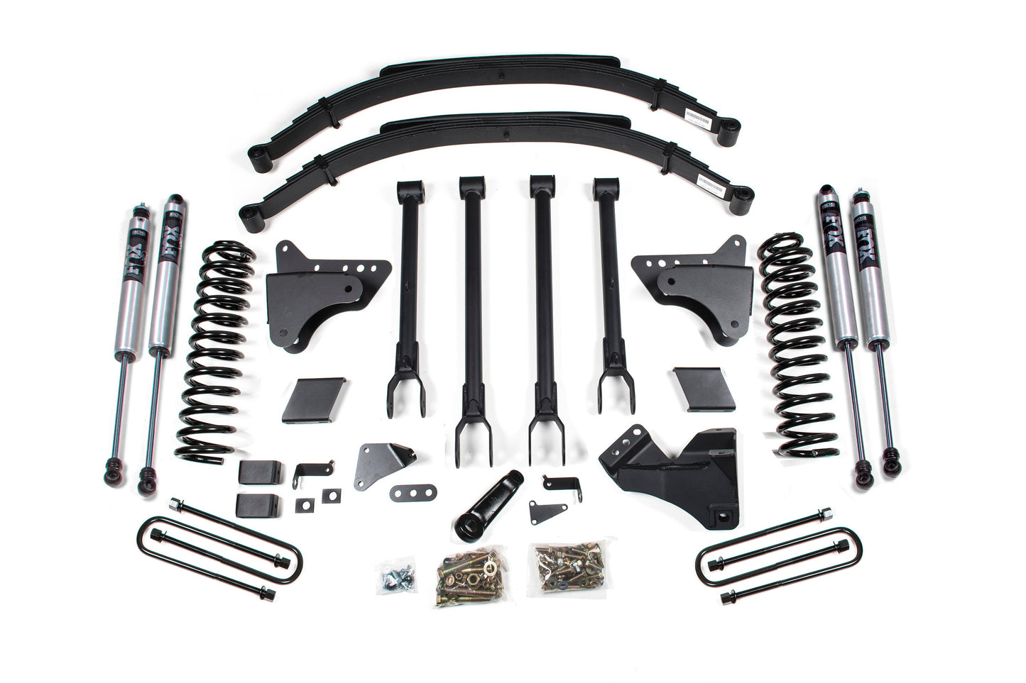 BDS Suspension 6 Inch Lift Kit w/ 4-Link | Ford F250/F350 Super Duty (08-10) 4WD | Gas