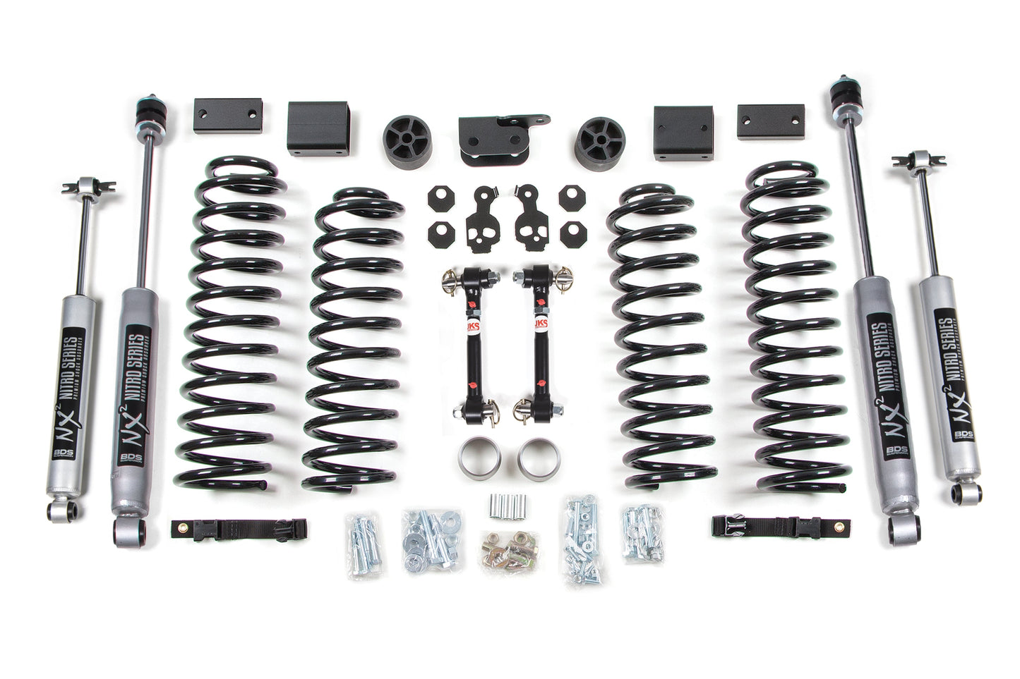 BDS Suspension 3 Inch Lift Kit | Jeep Wrangler JK (12-18) 2-Door