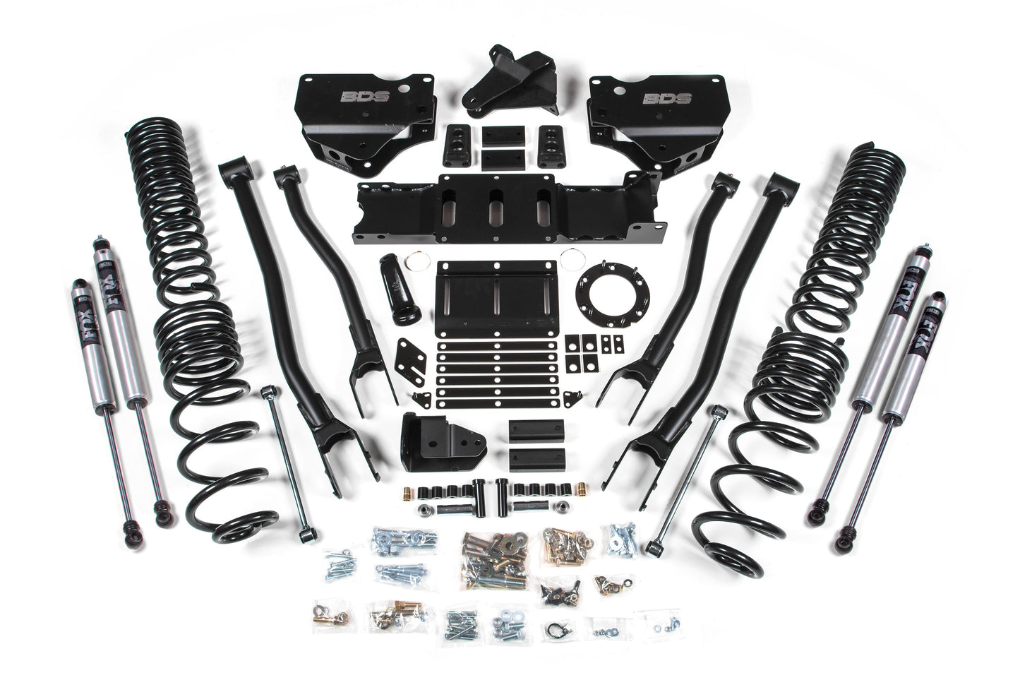 BDS Suspension 6 Inch Lift Kit w/ 4-Link | Ram 2500 (19-24) 4WD | Diesel