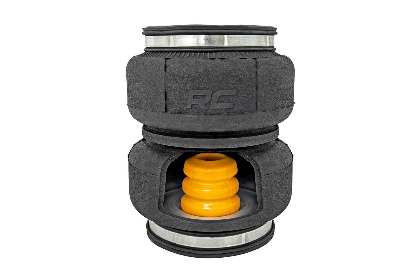 Rough Country (10020WC) Air Spring Kit w/compressor | Wireless Controller | 3-6" Lifts | Ford F-250/F-350 Super Duty (05-16)