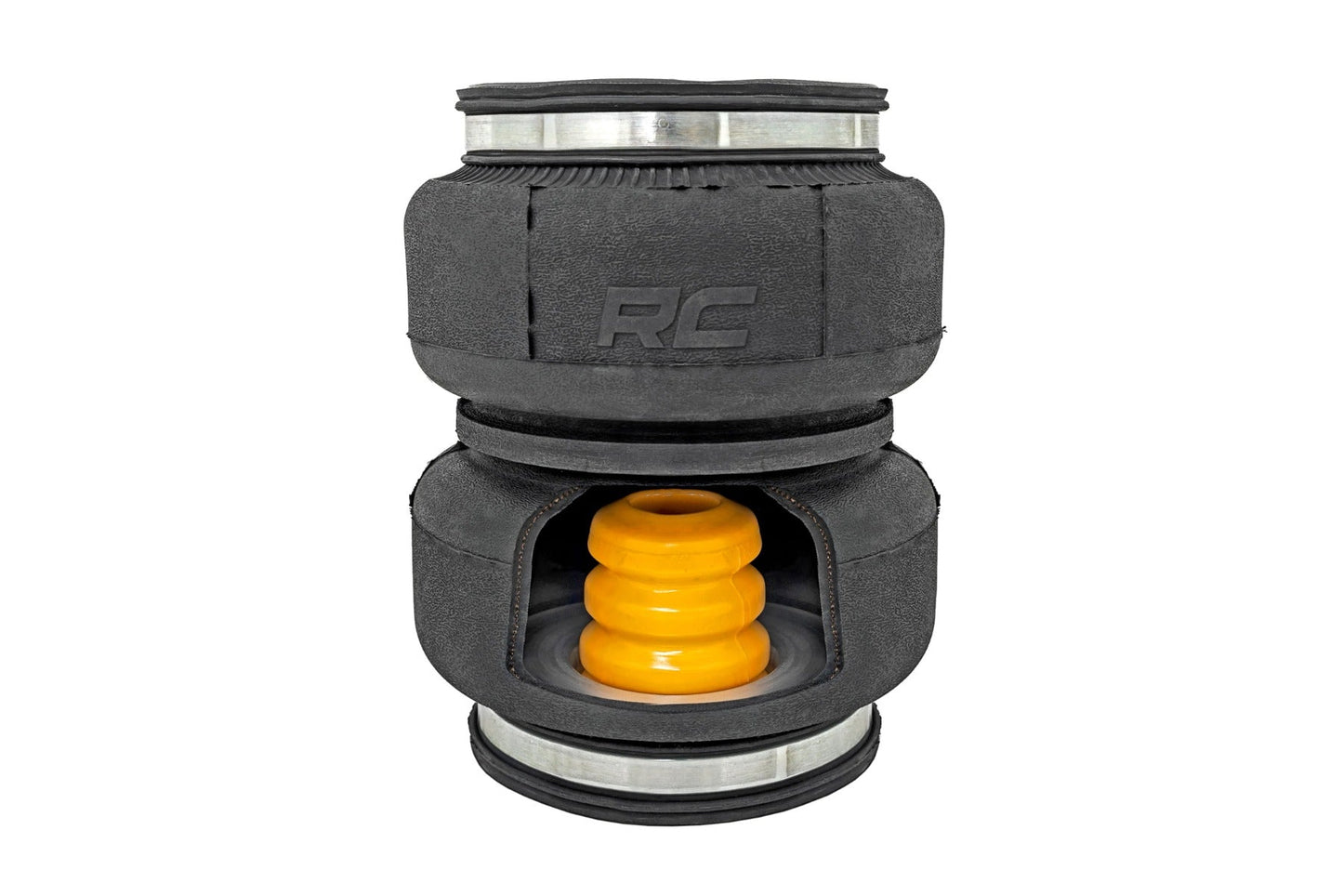 Rough Country (100054WC) Air Spring Kit w/compressor | Wireless Controller | 5 Inch Lift Kit | Chevy/GMC 1500 (07-18)