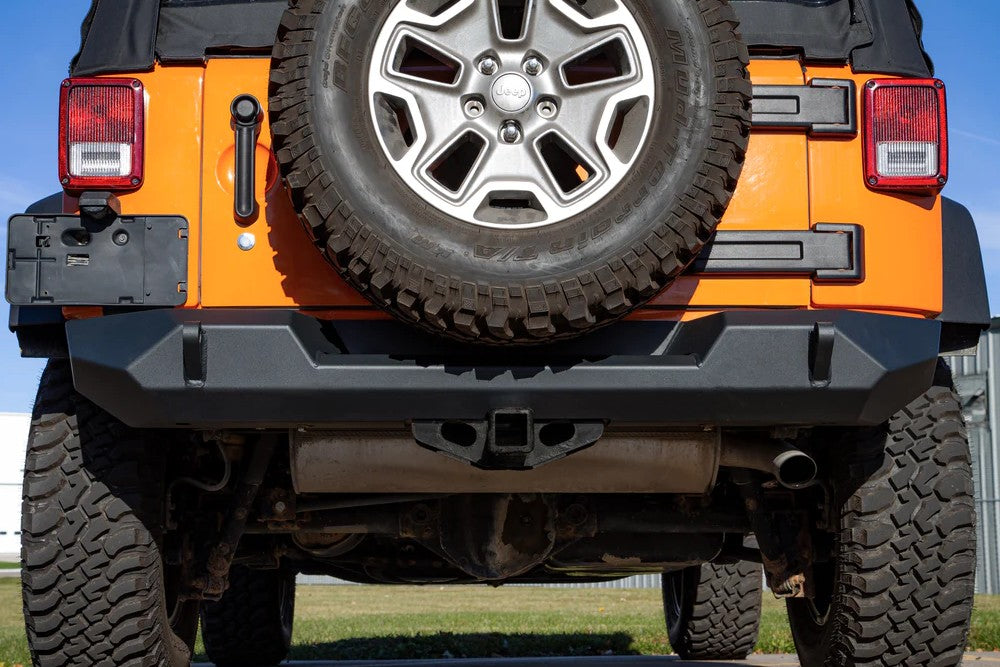 CrawlTek Pyro Mid-Width Rear Bumper | Jeep Wrangler JK