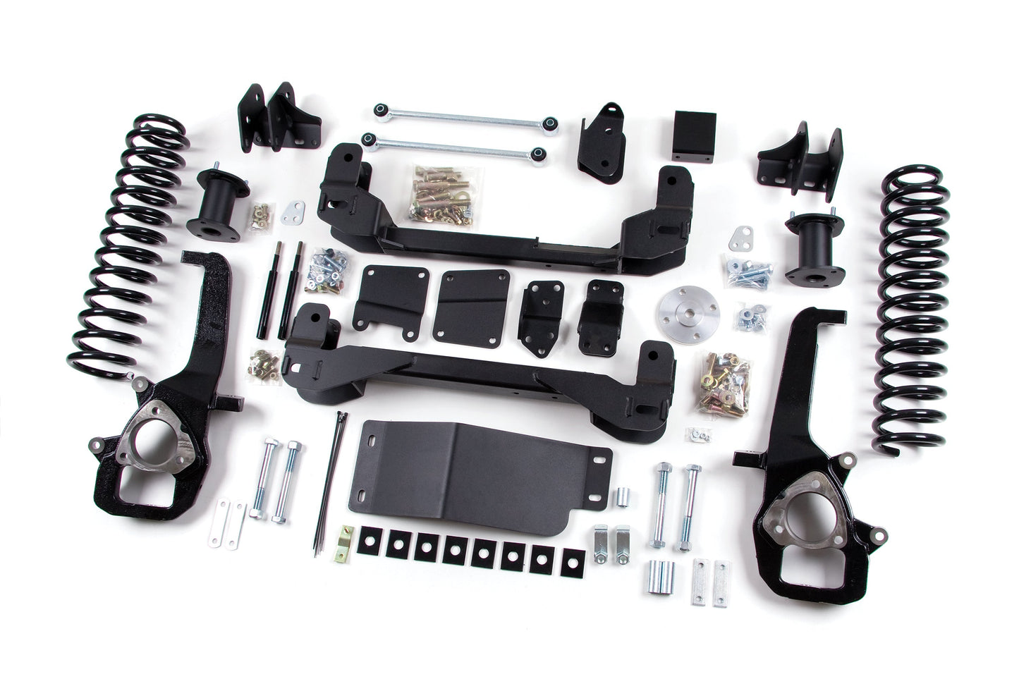 Zone Offroad 6" Strut Spacer Lift with Tail-High Rear End