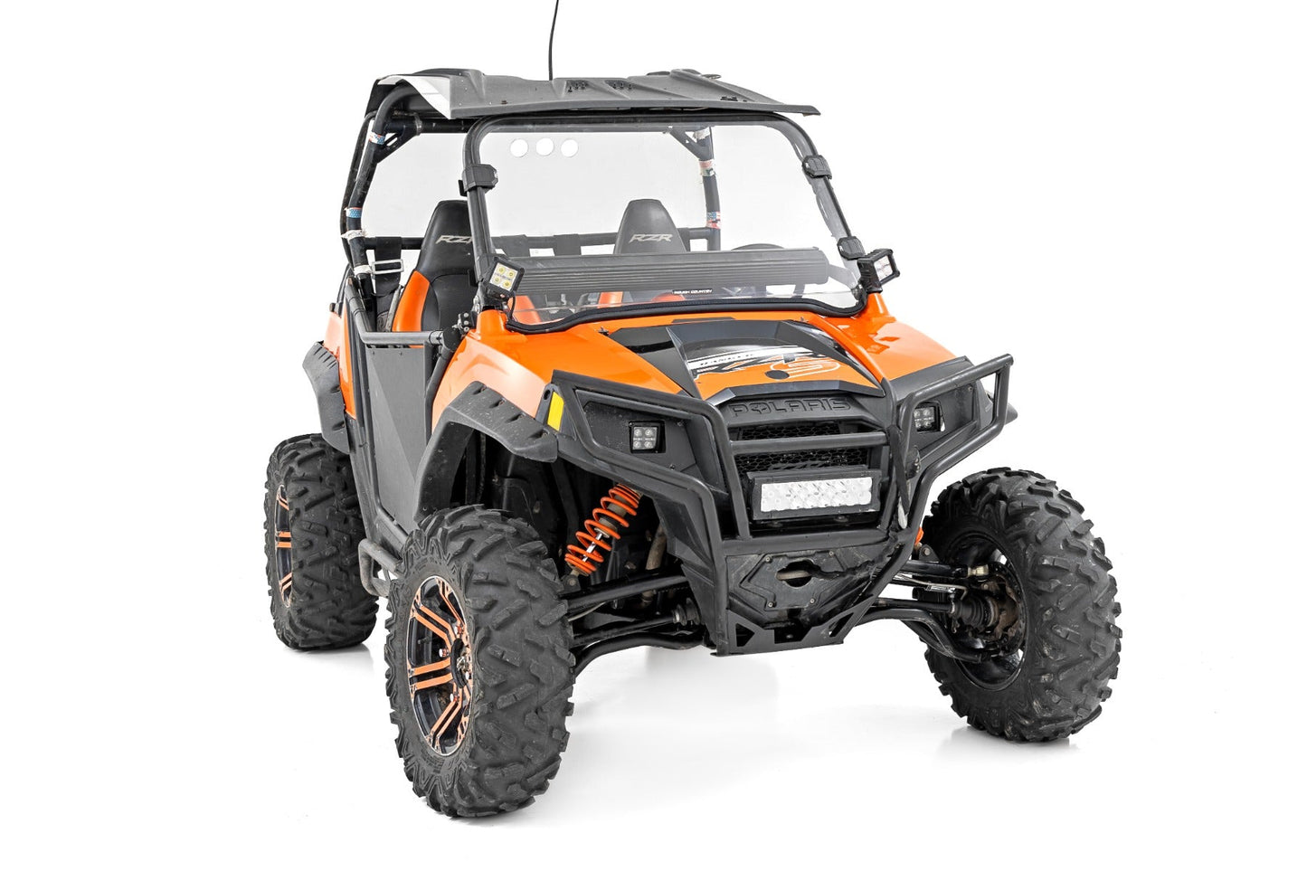 Rough Country (98111410) Full Windshield | Scratch Resistant | Polaris RZR 800