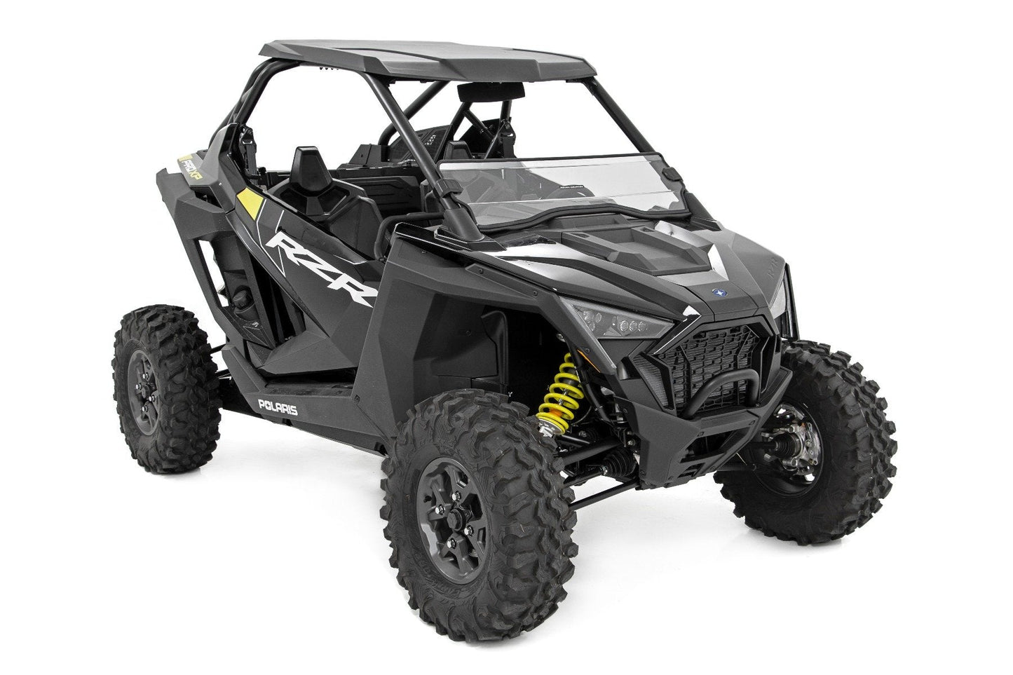 Rough Country (98102011A) Half Windshield | Scratch Resistant | Polaris RZR Pro/Turbo R