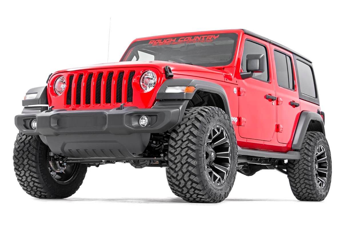 Rough Country (67730) 2.5 Inch Lift Kit | Spacers | N3 | Jeep Wrangler JL (18-23)/Wrangler Unlimited (18-23)