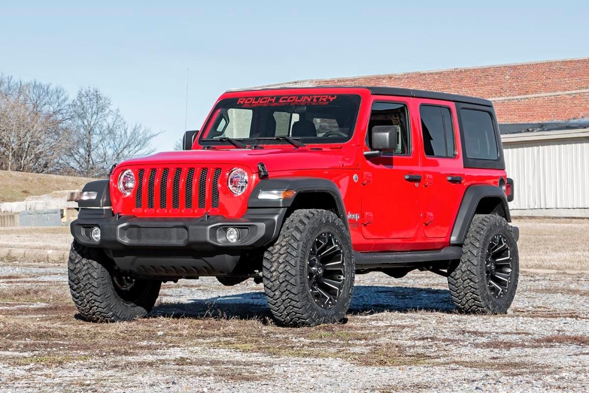 Rough Country (67730) 2.5 Inch Lift Kit | Spacers | N3 | Jeep Wrangler JL (18-23)/Wrangler Unlimited (18-23)