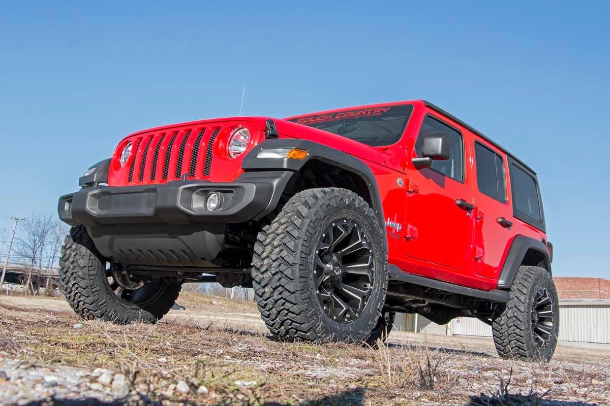 Rough Country (67730) 2.5 Inch Lift Kit | Spacers | N3 | Jeep Wrangler JL (18-23)/Wrangler Unlimited (18-23)