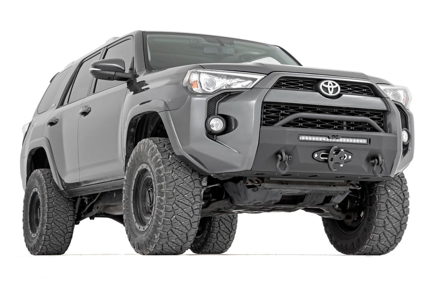 Rough Country (76642) 3 Inch Lift Kit | Upper Control Arms | RR Coils | M1 Struts | Toyota 4Runner (10-23)