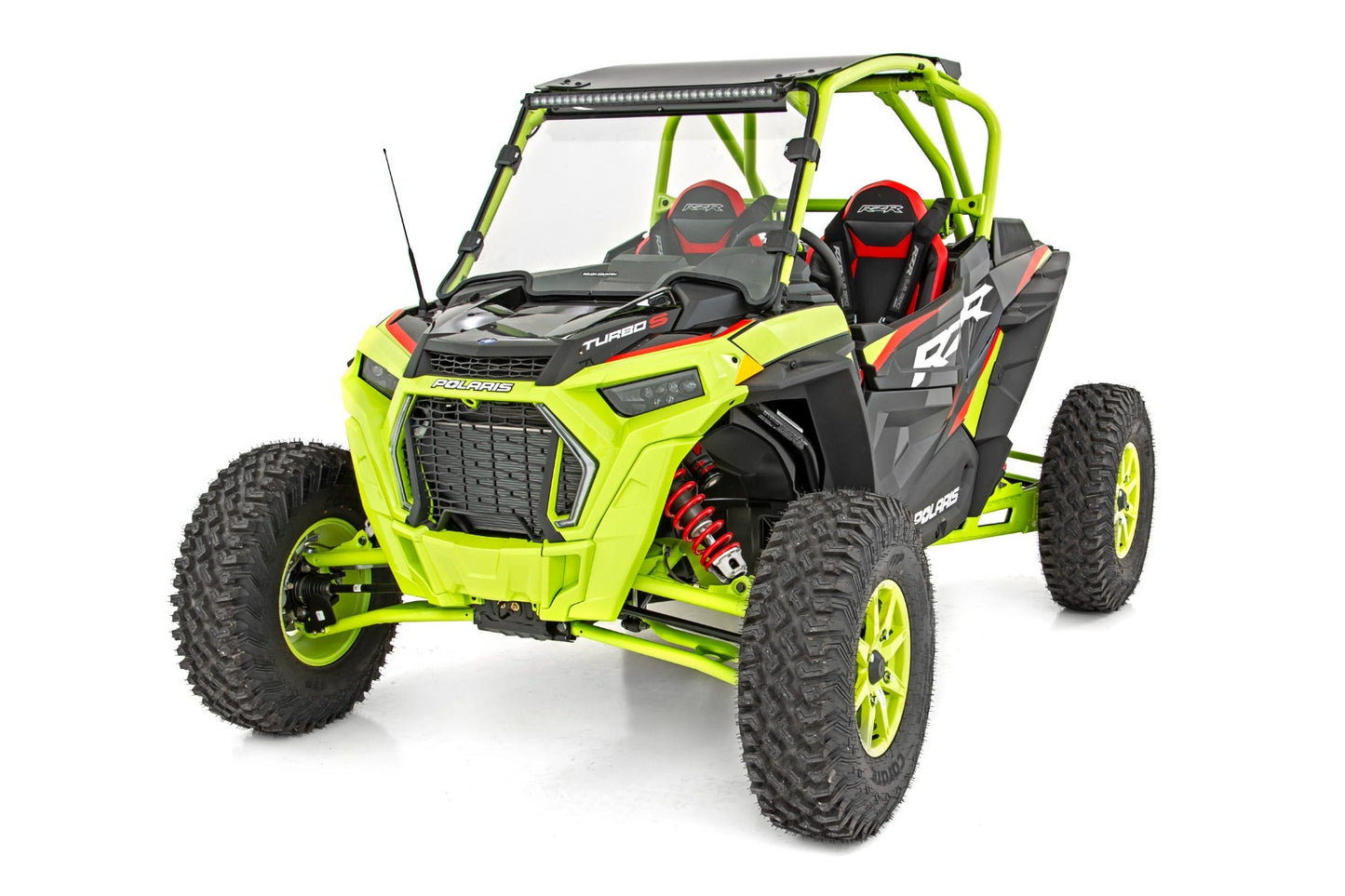 Rough Country (98112110) Full Windshield | Scratch Resistant | Polaris RZR Turbo S