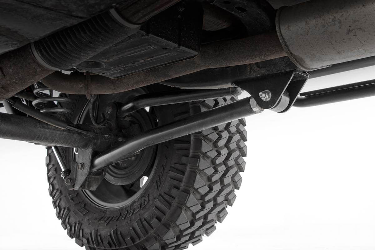 Rough Country (79030A) 4 Inch Lift Kit | Long Arm | 2 Door | Jeep Wrangler JK 4WD (07-11)