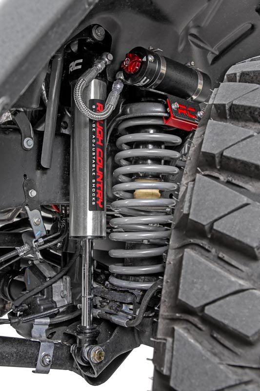 Rough Country (699024) Vertex 2.5 Adj Rear Shocks | 6" | Jeep Gladiator JT/Wrangler JL/Wrangler Unlimited (18-23)