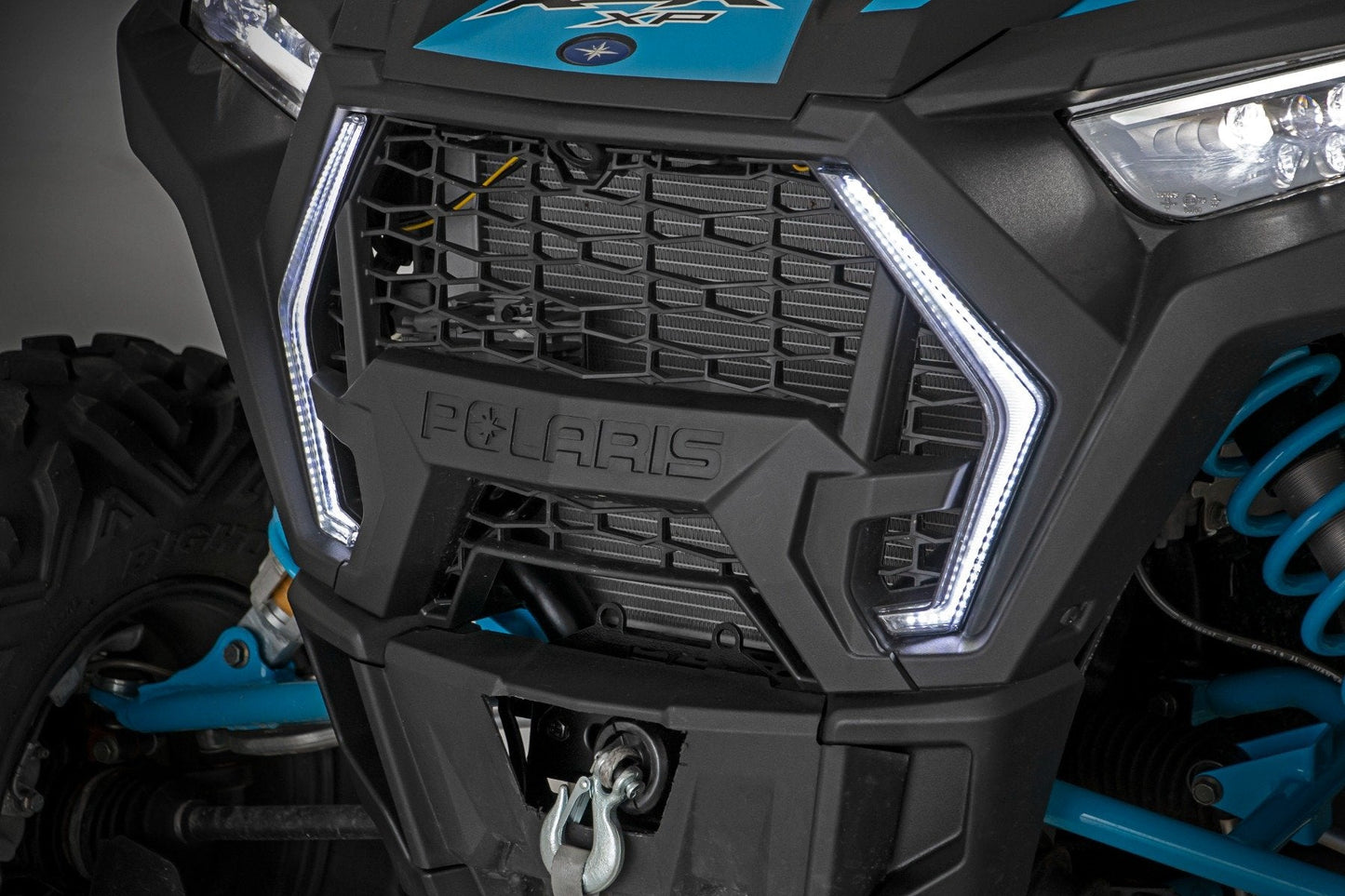 Rough Country (93001) LED Light Kit | Front Fang | Polaris RZR Turbo S/RZR XP 1000