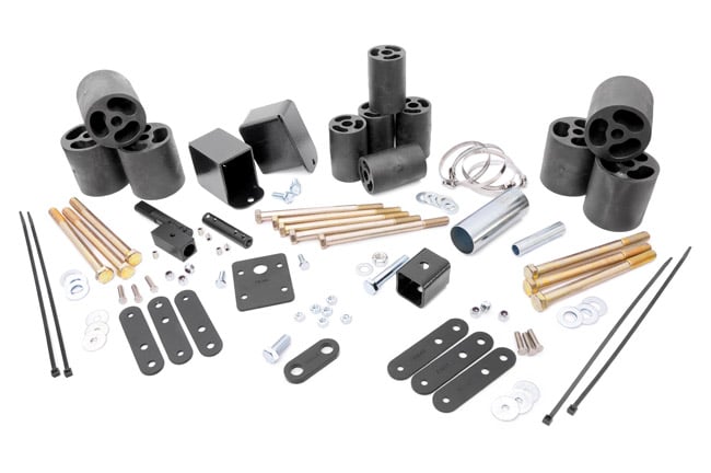 Rough Country (RC617) 3 Inch Body Lift Kit | Jeep Wrangler TJ (03-06)/Wrangler Unlimited (04-06)