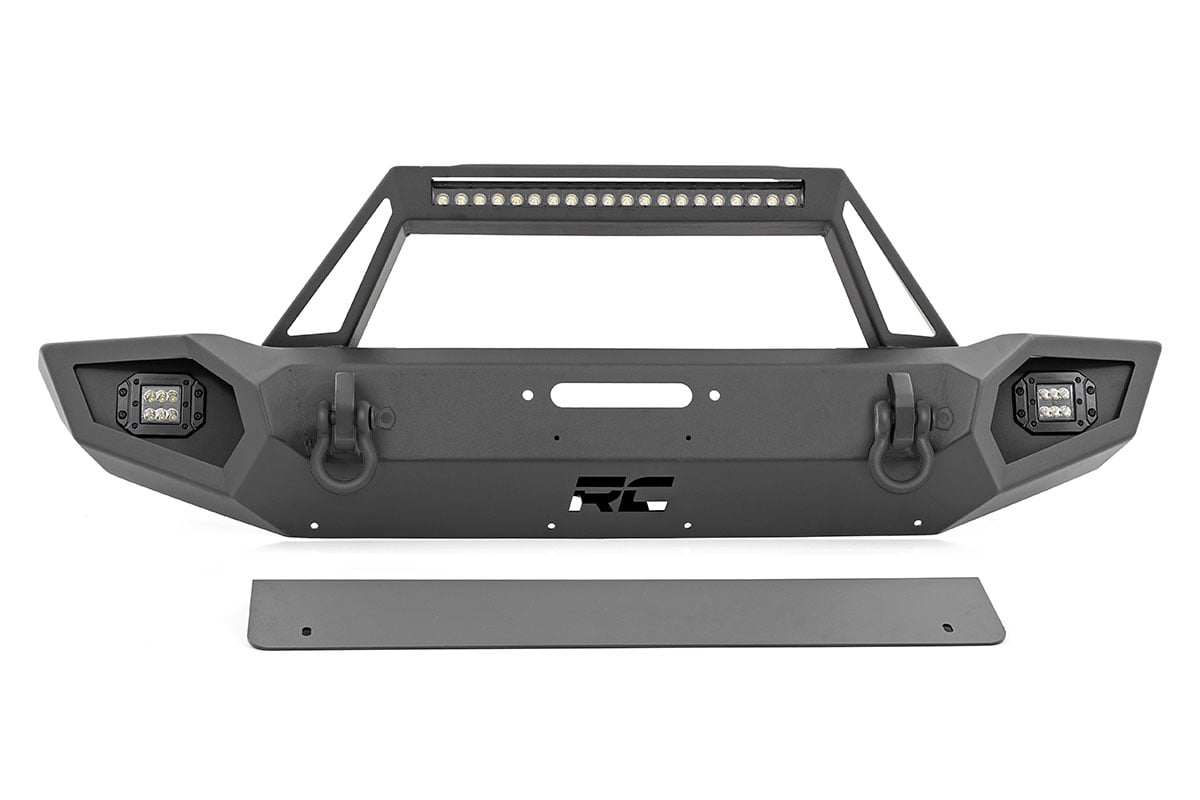 Rough Country (10585) Front Winch Bumper | Jeep Gladiator JT/Wrangler JK & JL