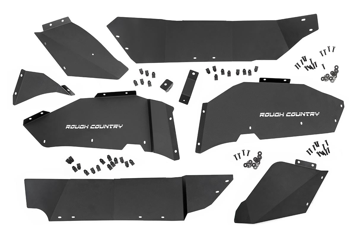 Rough Country (10498A) Inner Fenders | Rear | Jeep Wrangler JL 4WD (2018-2023)