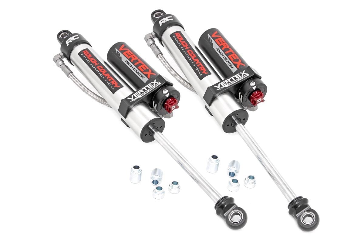Rough Country (699025) Vertex 2.5 Adj Rear Shocks | 3.5" | Jeep Gladiator JT 4WD (20-23)