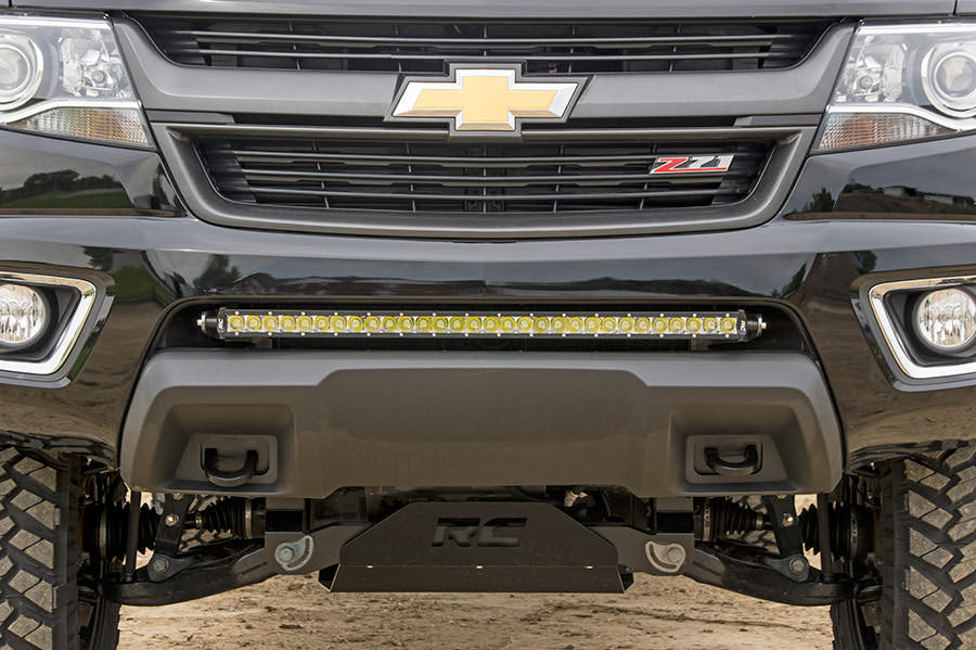 Rough Country (70536) LED Light Mount | Bumper | 30" | Chevy/GMC Canyon/Colorado (15-22)