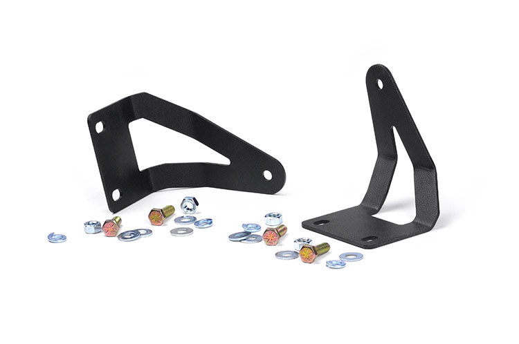 Rough Country (70522) LED Light Mount | Bumper | 20" | Chevy Silverado 2500 HD 4WD (11-14)