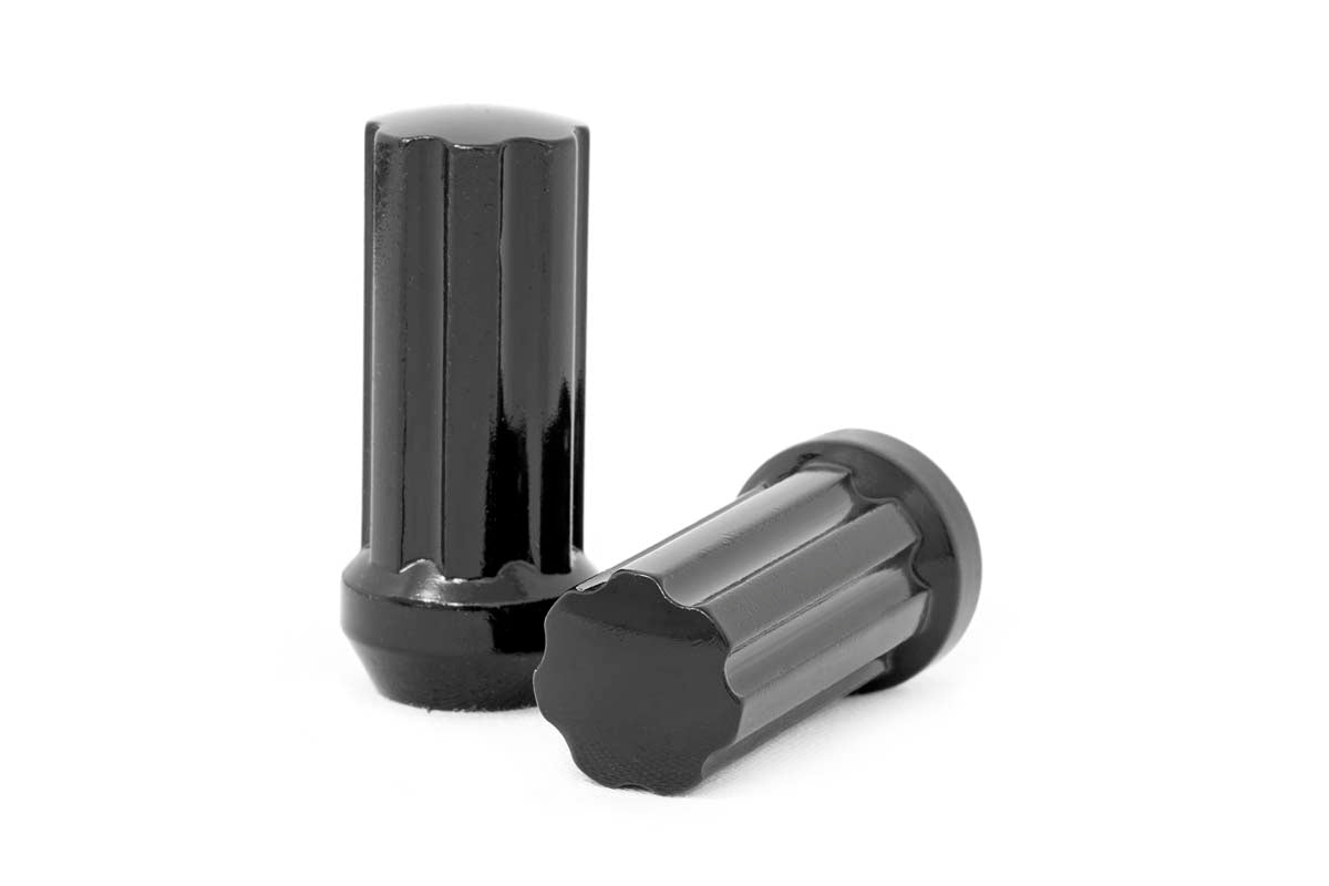 Rough Country (141524BLK) M14 x 1.5 Lug Nut Set of 24 | Black