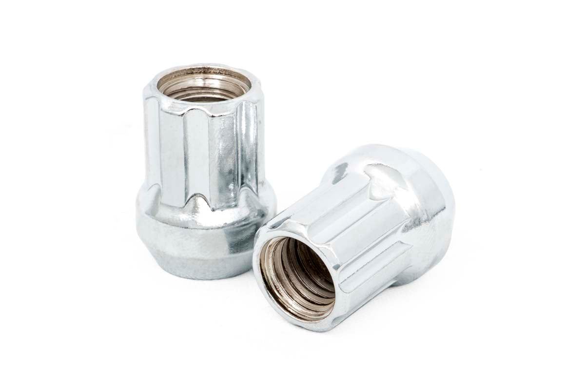 Rough Country (142032CHOE) M14 x 2.0 Lug Nut Set of 32 | Chrome | Open End