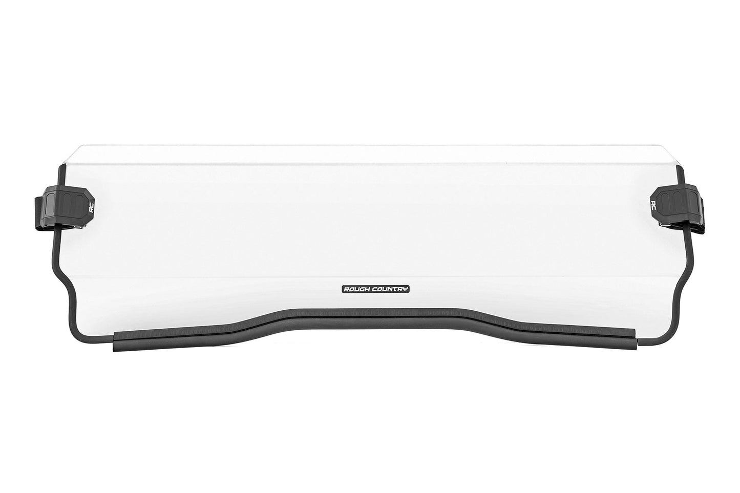 Rough Country (98102011A) Half Windshield | Scratch Resistant | Polaris RZR Pro/Turbo R